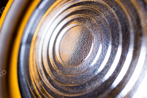 Preview: Close up of the fresnel light