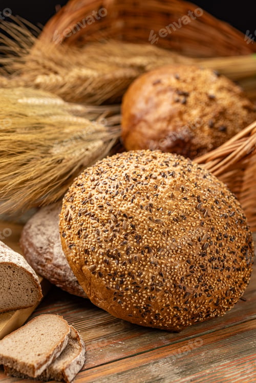 Preview: Freshly baked bread