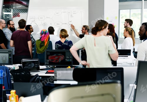 Preview: Startup Business Team Brainstorming on Meeting Workshop