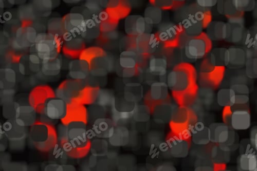 Preview: Nature Pattern- Light Bokeh Background. Celebratory Mood Magic Effect. Decorations Holiday- Design