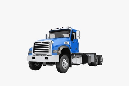 Preview: Generic Semi Truck Chassis - Heavy Duty Cab