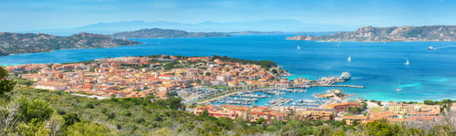 Preview: Breathtaking view on Palau port and La Maddalena island