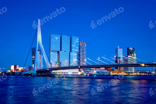 Preview: Erasmus Bridge, Rotterdam, Netherlands
