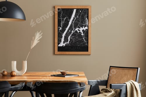 Preview: Stylish dining room interior