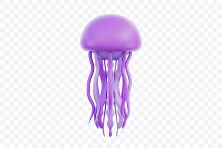 Visualização: Purple Jellyfish