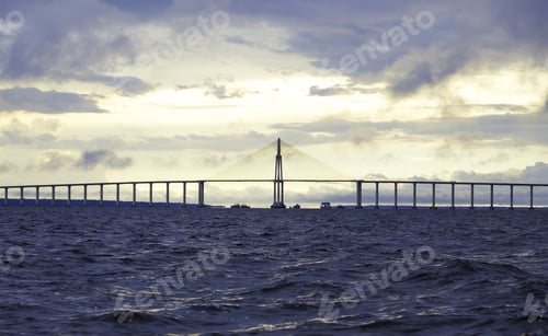 Preview: The Manaus Iranduba Bridge (Called Ponte Rio Negro In Brazil) Is A Bridge Over The Rio Negro With