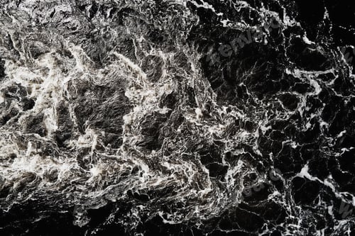 Preview: River water background with whirlpools and waves, top view