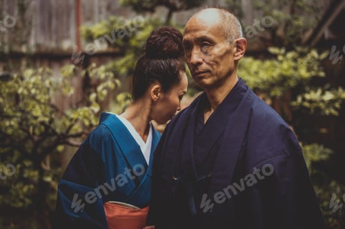 Preview: Senior couple lifestyle moments in a traditional japanese house