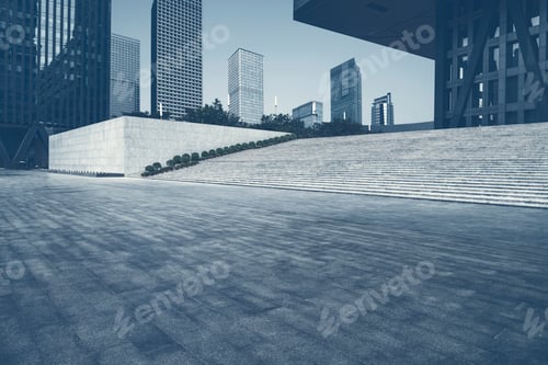 Preview: empty brick road