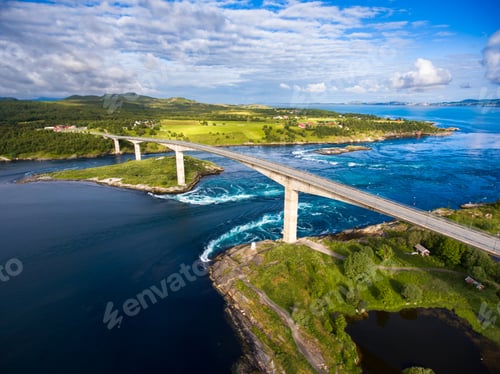 Preview: Whirlpools of the maelstrom of Saltstraumen, Nordland, Norway