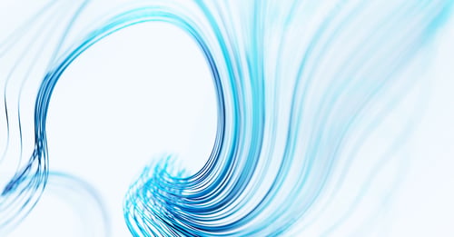 Preview: Abstract waved lines background. Modern technology concept.