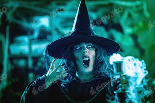 Preview: Witch Drinks Magic Potion