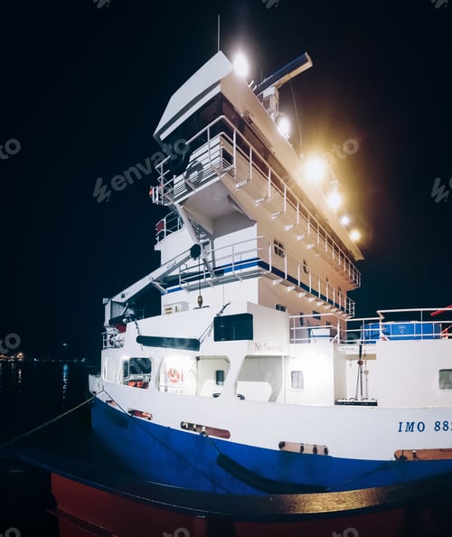 Preview: Superstructure of fuel tanker.