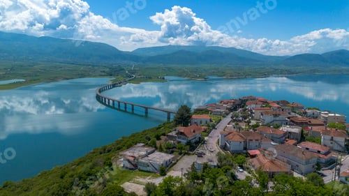 Preview: The bridge of Servia over Polyfytos lake in Kozani - Greece