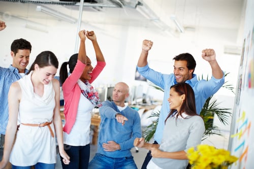 Preview: Shot of a group of casually dressed businesspeople in the office