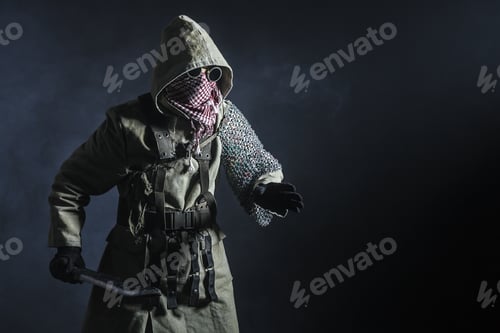 Preview: studio shot of nuclear survivor