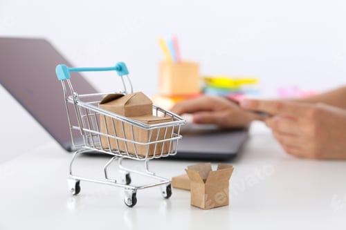 Preview: Concept of shopping, Black friday and discounts