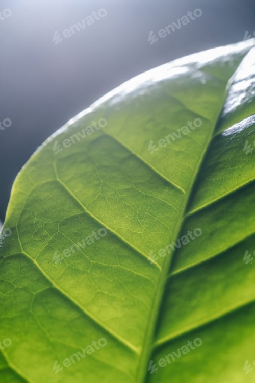 Preview: Abstract background of green leaves. A close plan.