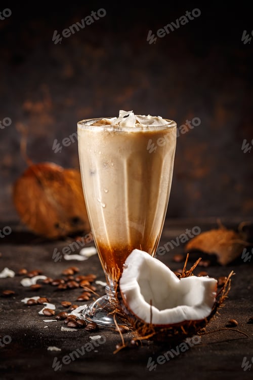 Preview: Coffee with coconut milk
