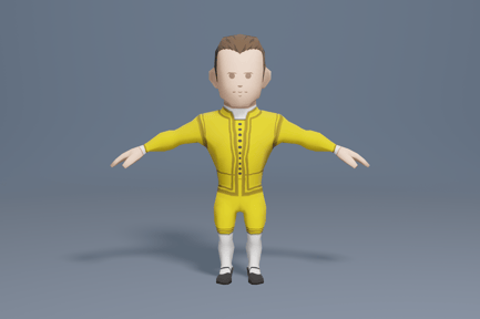 Preview: Medieval character potentate 4