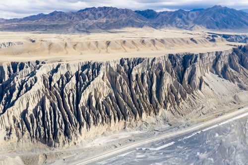 Preview: spectacular grand canyon landscape in kuytun city, xinjiang