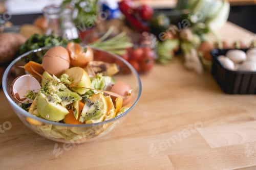 Preview: Compost from leftovers, Sustainable and zero waste lifestyle