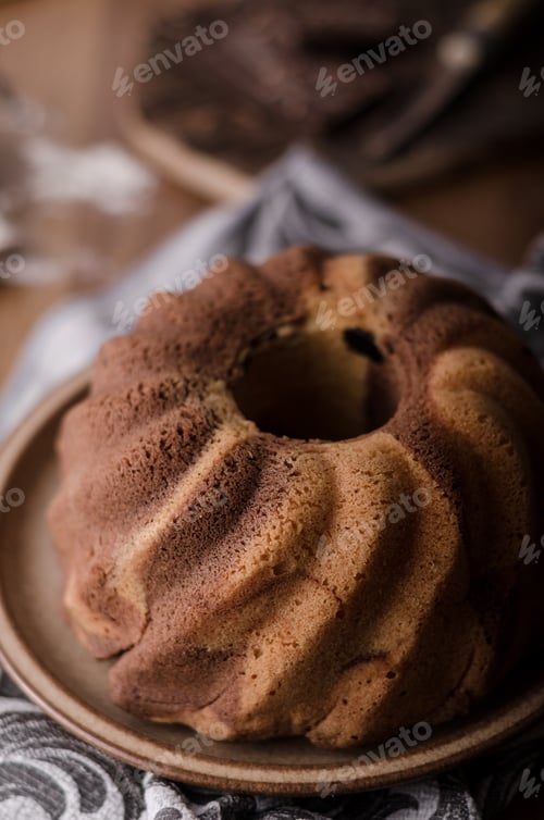 Preview: Monkey bread with chocolate, food photography