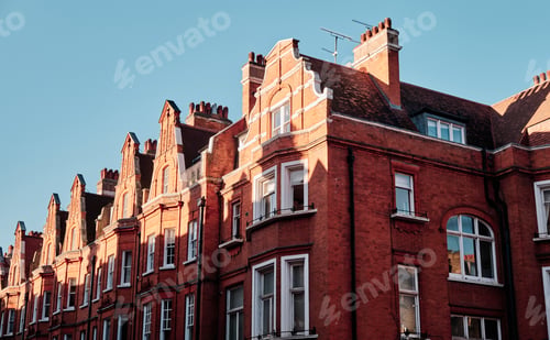 Preview: Red Bricks Houses. Luxury property in the centre of London.
