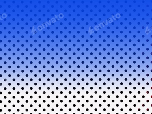 Preview: Royal blue polka dot background