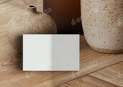 Preview: Business Card, Elegant Background, Smart Object, Clipping Mask layer, Card Mockup, Invitation Card