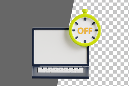 Preview: Time Off 3D Icon