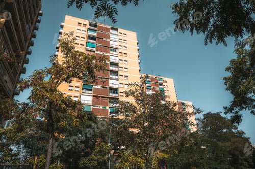 Preview: The row of residential houses, Spain