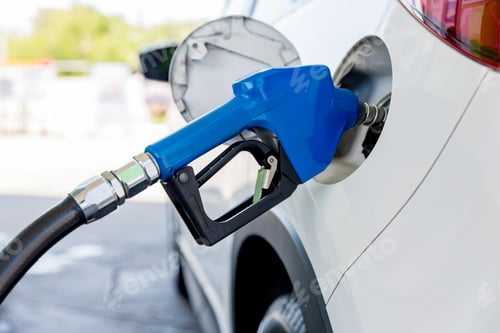 Preview: Refill and filling Oil Gas Fuel at station. Gas station - refueling.