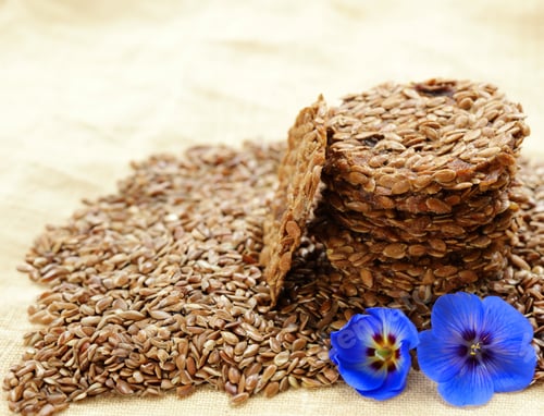 Preview: healthy eating flax seed crackers