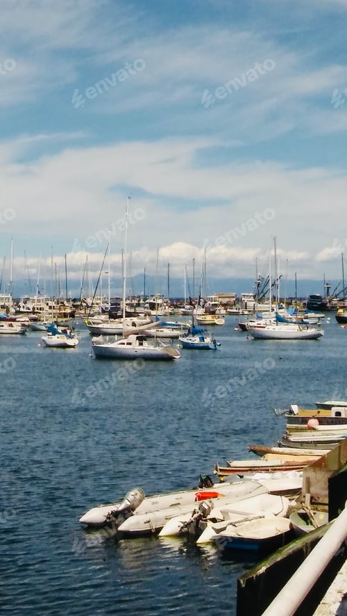 Blick auf den Hafen