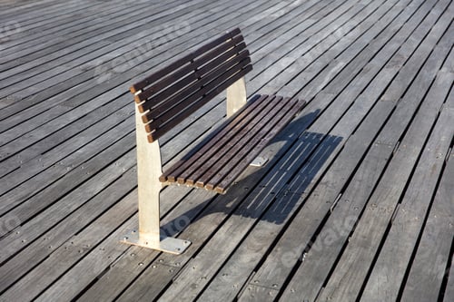 Preview: View at bench on the boardwalk