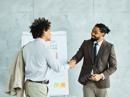 Preview: business meeting businessman office teamwork man introduction greeting employee new colleague