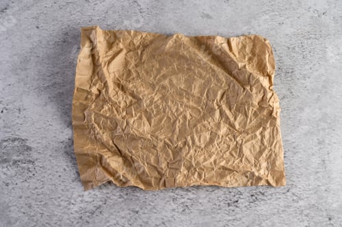 Preview: Recycle Brown Kraft Paper, coarse grain, crumpled.