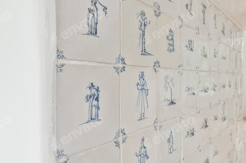 Preview: Close up of wall tiles