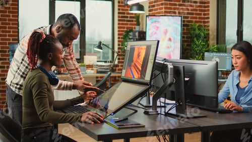 Preview: Game industry developers working on artistic development design