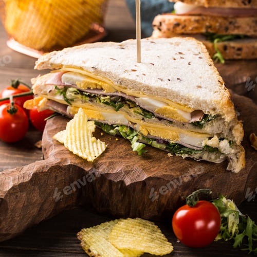 Preview: Fresh club sandwich