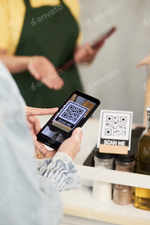 Preview: Customer Uploading Order via QR Code