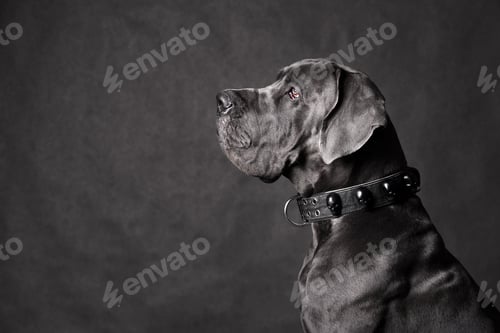 Preview: Great Dane dog portrait