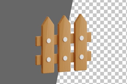 Preview: Fence 3D Icon