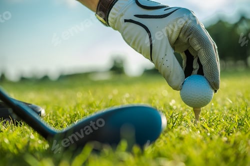 Preview: Golfer Getting Ready for a Shot