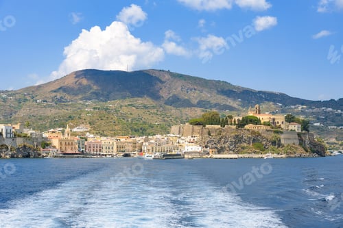 Preview: Lipari town seen from the sea