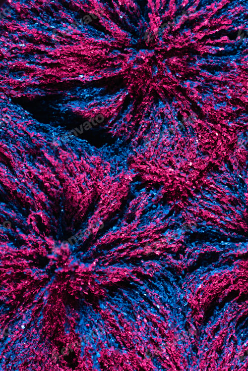 Preview: Ferrofluid illuminated with neon light