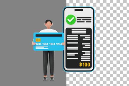 Preview: Card Payment 3D Illustration