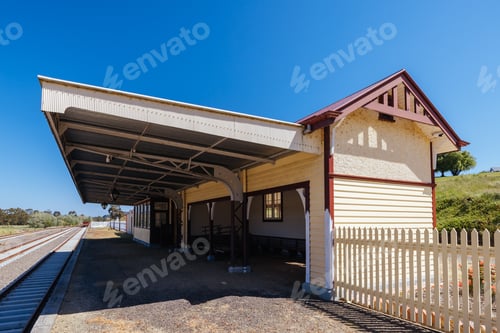 Preview: Yarra Glen Train Station in Victoria Australia