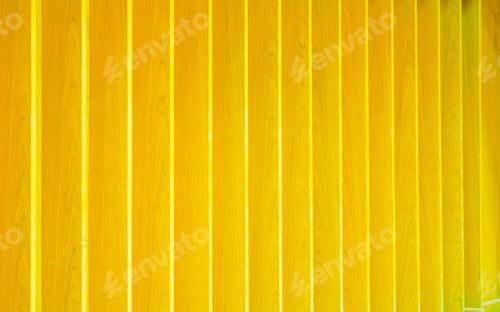 Preview: Yellow lath wooden wall, wall wooden lath
